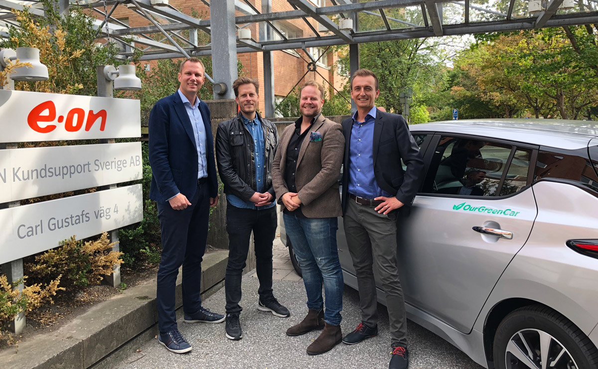 E.ON investerar i Malmöstartupen OurGreenCar